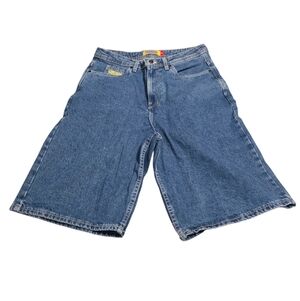Empyre Wide-Leg Denim Shorts